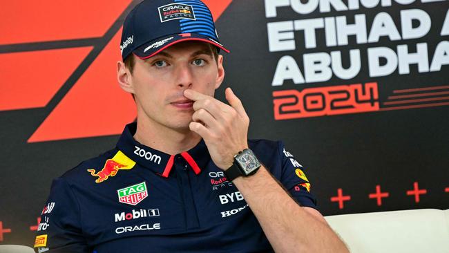 Red Bull Racing's Dutch driver Max Verstappen. Photo by Giuseppe CACACE / AFP.