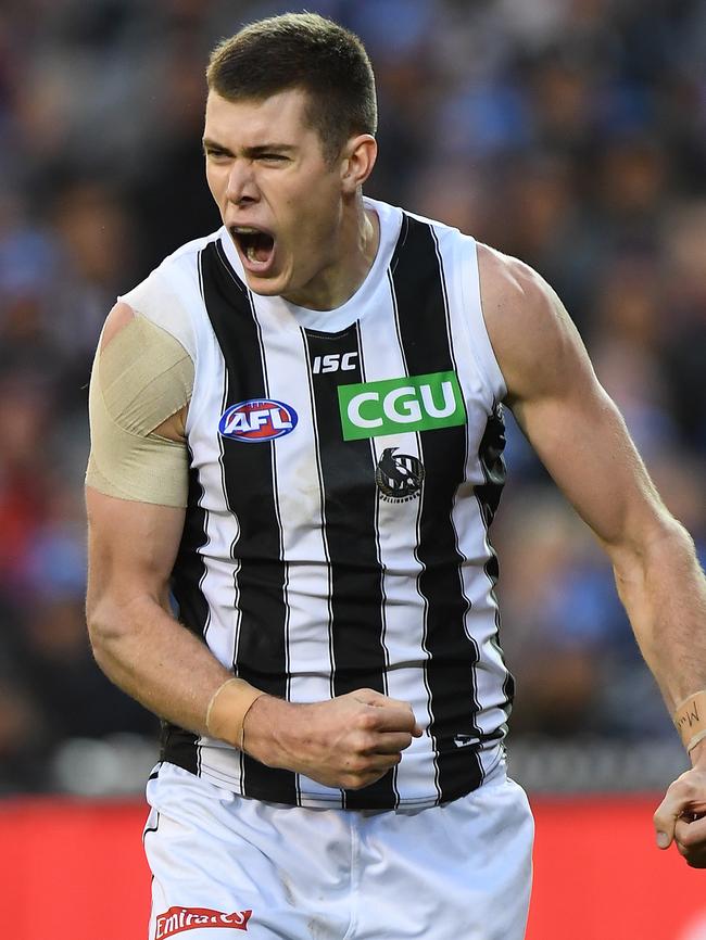 Mason Cox and the Magpies have their eyes on a top-four spot.