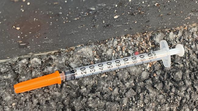 The man died of a suspected overdose close to the injecting room. File image