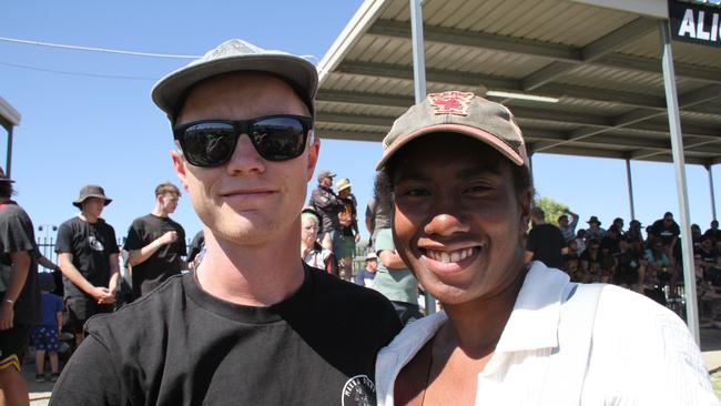 Lachy and Jean came down to the 2024 Red CentreNATS on Fathers Day in Alice Springs on September 1, 2024, after Lachy drove his Bronco through the street parade the day before. Picture: Gera Kazakov