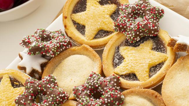 Fruit mince pies are among Australians' favourite festive fare.