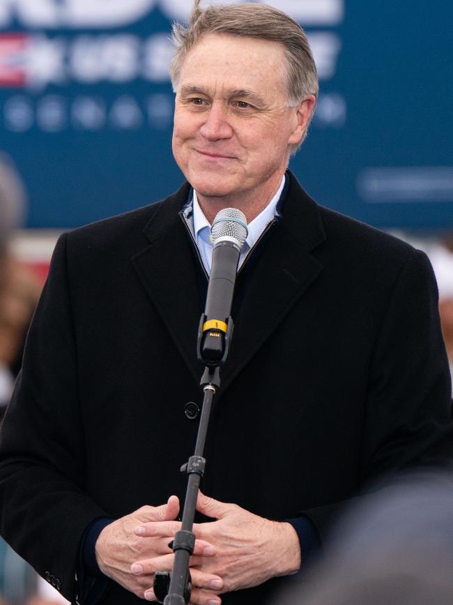 Republican David Perdue. Picture: AFP