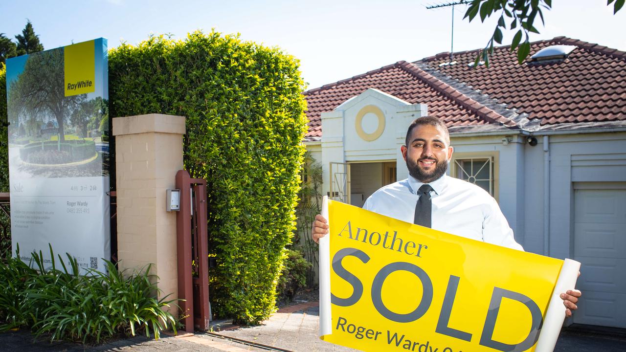 Roger Wardy, 34, sold just over $131m in real estate. Picture: Julian Andrews