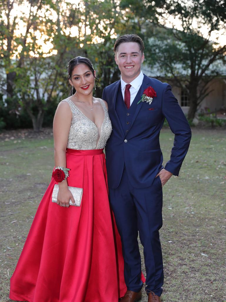 Tamborine Mountain College formal at Intercontinental Resort, Sanctuary Cove. Chelsea Walatara and Samuel Waller. Picture Glenn Hampson