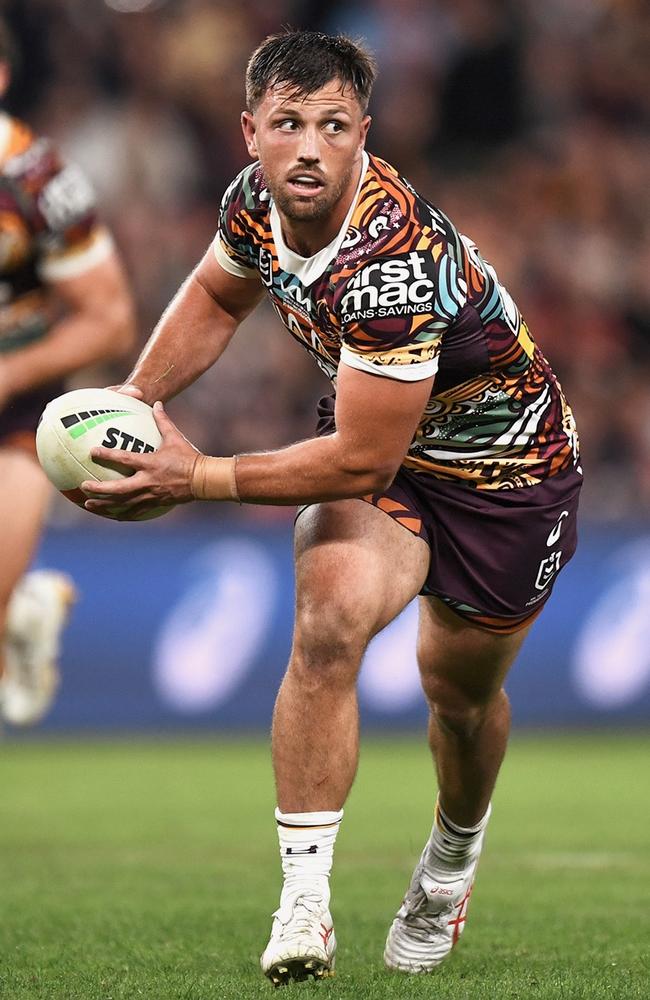 Tyson Smoothy in action for the Brisbane Broncos. Picture: Facebook.