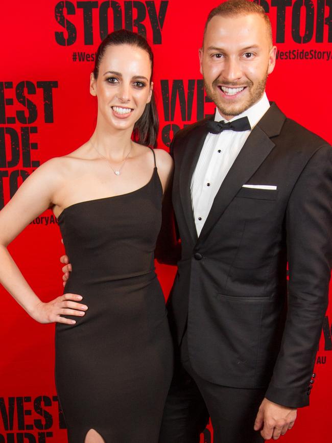 Anna and Paul on the red carpet. Picture: Kelly Carpenter