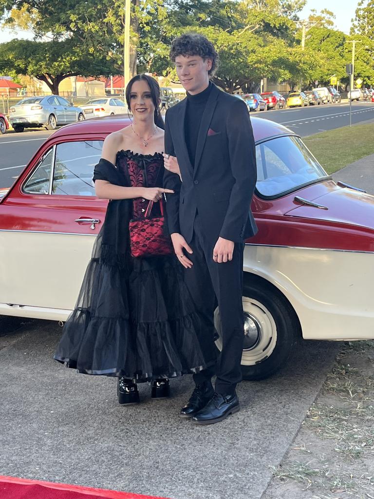 The students of Maryborough State High School celebrate their formal.