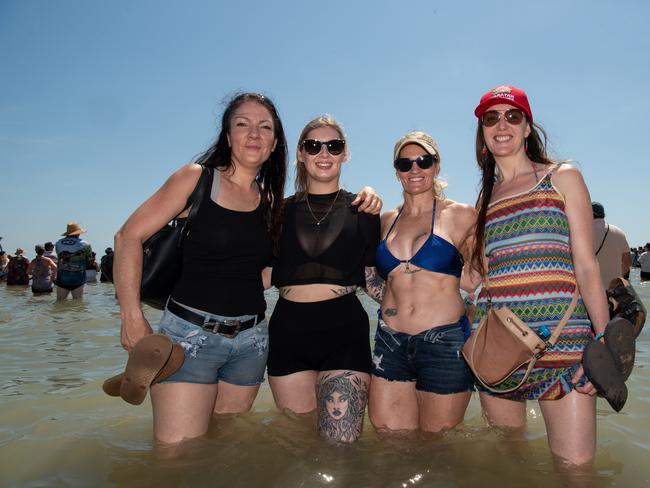 Darwin Beer Can Regatta at Mindil Beach, 2024. Picture: Pema Tamang Pakhrin