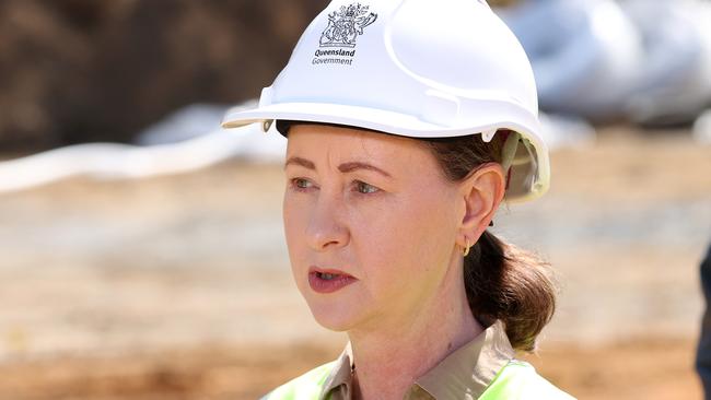 Health Minister Yvette D'Ath at the new Kallangur Satellite Hospital on Sunday. Picture: Liam Kidston