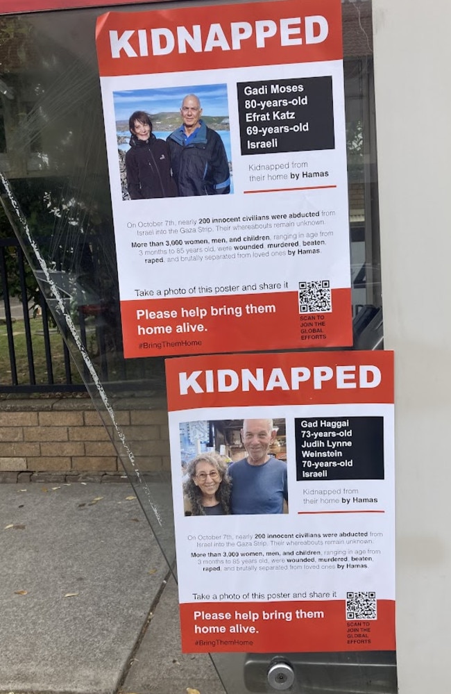 The posters were seen in Bondi. Picture: Supplied