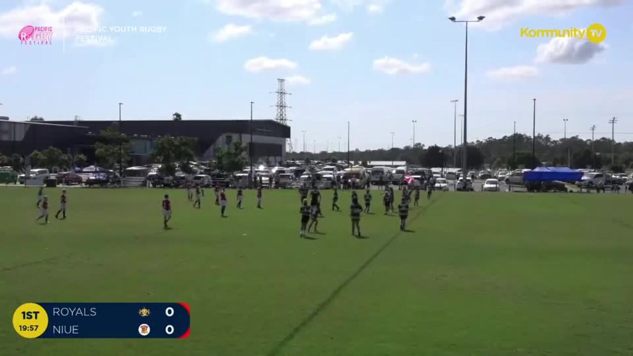 Replay: Queensland Royals v Nuie (U10) - 2024 Pacific Youth Rugby Festival Day 1