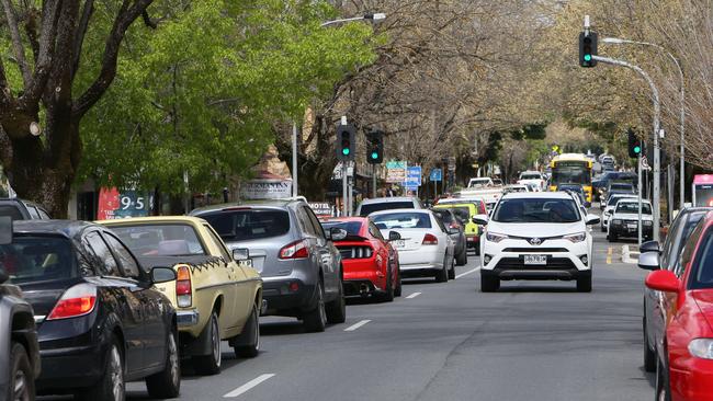 Hahndorf’s busy main street. Photographer Emma Brasier