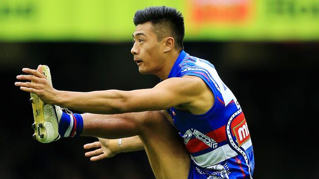 Lin Jong has had a shocking run with injuries since 2017. Picture: Mark Stewart