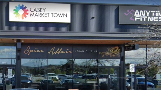 Police allege two teen boys burgled Spice Affair Indian Cuisine in Casey ACT . Picture: Google Maps