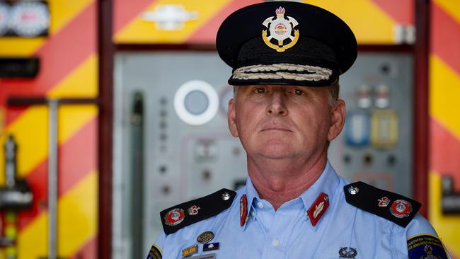 Northern Territory Fire and Emergency Services (NTFES) have announced the permanent appointment of Stephen Sewell AFSM as Chief Fire Officer. Picture: Pema Tamang Pakhrin