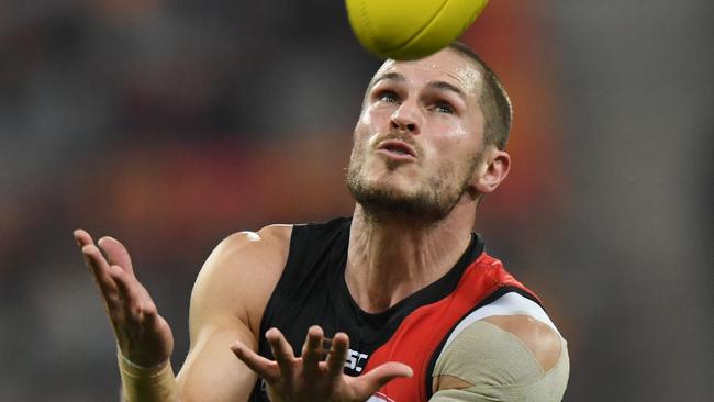 David Zaharakis has 33 disposals in the big win over GWS.