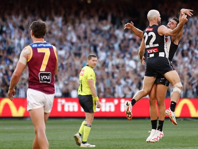 The last quarter of the 20223 grand final was one for the ages. Picture: Michael Willson/AFL Photos via Getty Images