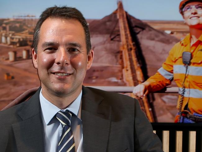 02/05/2016 Portrait of Oz Minerals CEO Andrew Cole at the head office, Adelaide. Kelly Barnes/The Australian