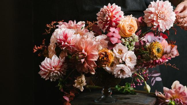 Dinner-plate dahlias are the most spectacular.