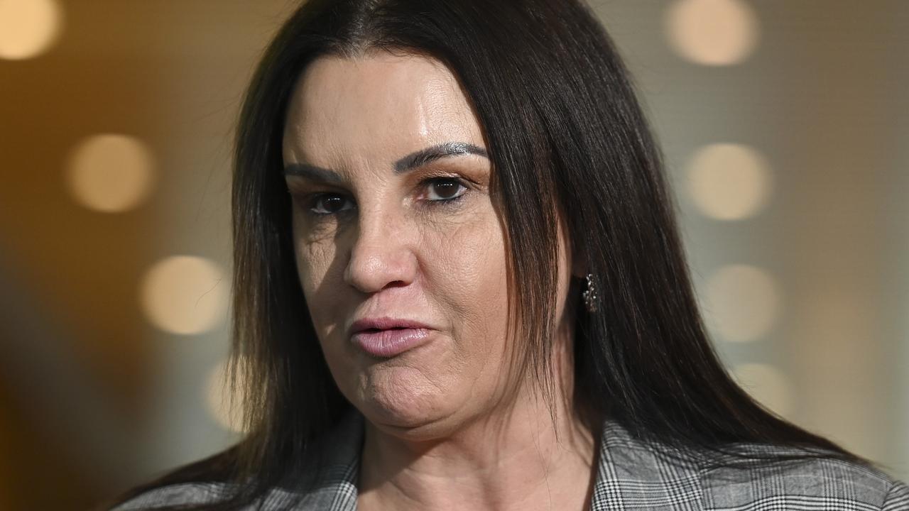 Tasmanian senator Jacqui Lambie said the opposition’s calls to ban visas for people fleeing Gaza were ‘heightening’ tensions. Picture: NewsWire/ Martin Ollman