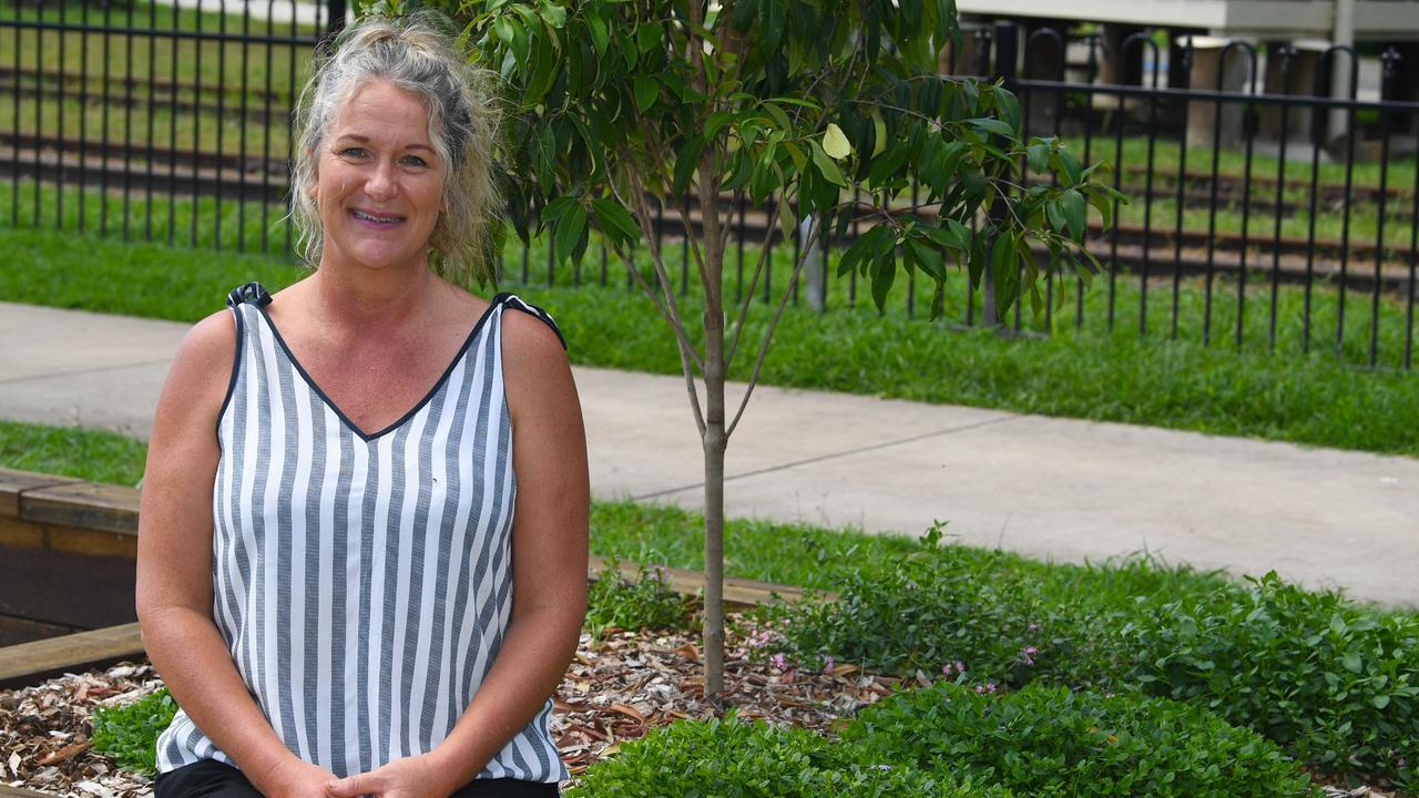 Friends of Amamoor President Julia Tidy at Amamoor Train Station - Picture: Shane Zahner