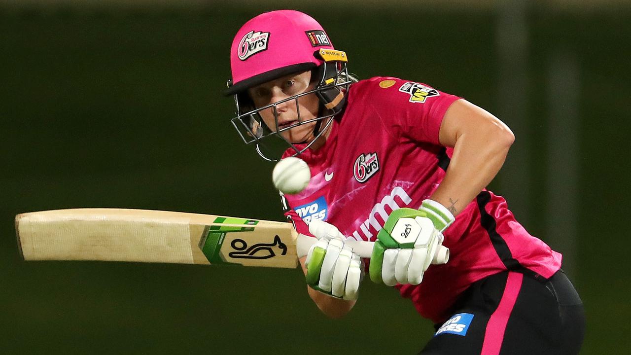 Alyssa Healy was in devastating form for the Sydney Sixers. Picture: Getty Images