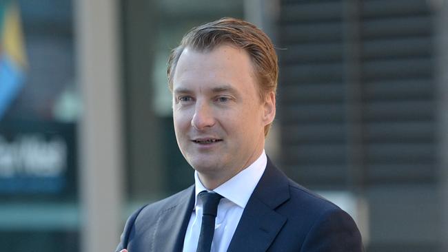 Manly MP James Griffin worked with locals to advocate for the Balgowlah Heights roundabout project. Picture: Jeremy Piper