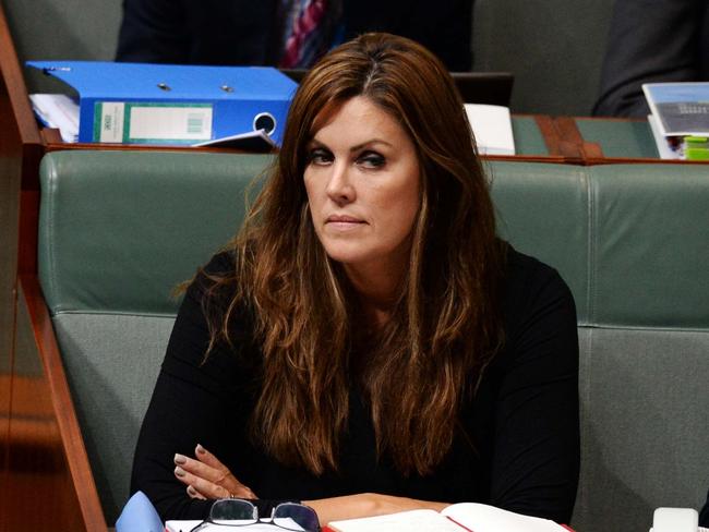 ‘De facto chief’ … Tony Abbott’s chief of staff Peta Credlin in the House of Representatives. Picture: AAP Image/Sam Mooy