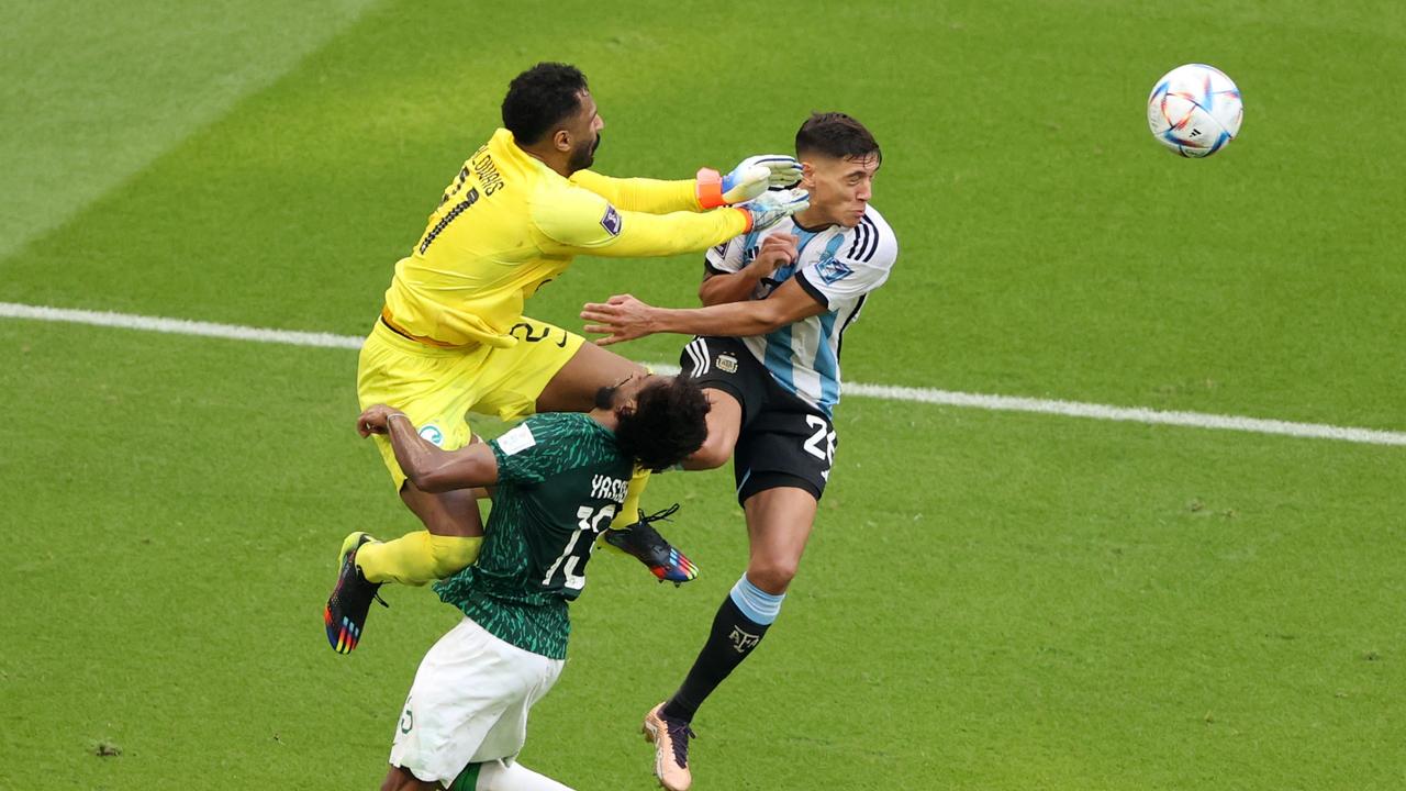 Yasser Al-Shahrani put everything on the line. Photo by Julian Finney/Getty Images