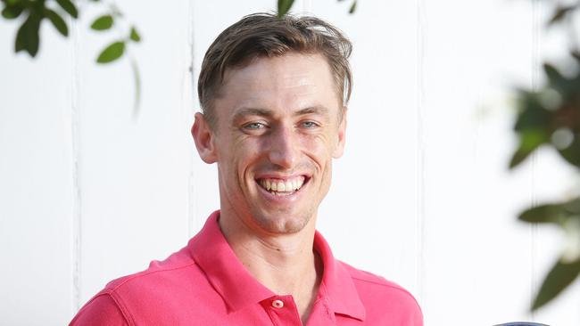 John Millman at home in Brisbane. Picture: AAP