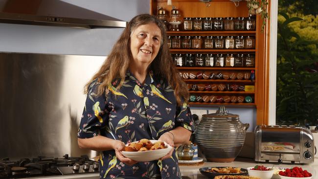 TasWeekend.  Deborah Ward of Blackmans Bay who has self published the Food, Gardening, Cooking and Family.   Tasmanians who are publishing their own cook books.  Picture: Nikki Davis-Jones