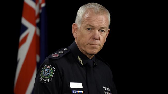 Concerts at Schoolies will not go ahead, Police Commissioner Grant Stevens has confirmed. Picture: NCA NewsWire / Naomi Jellicoe