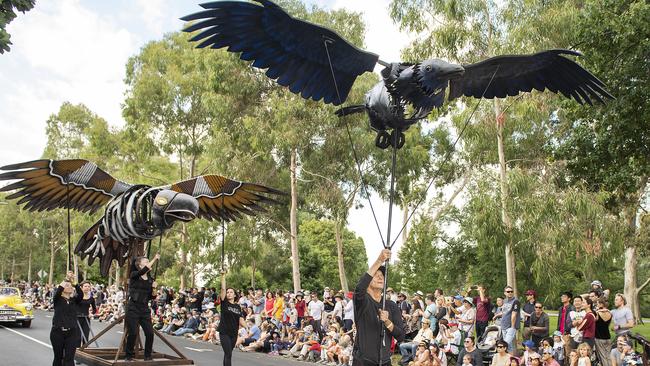 The 2019 Moomba Parade. Picture: AAP