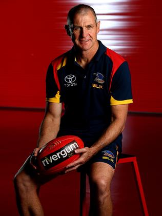 GAME ON - Crows coach Phil Walsh, ready for the start of his coaching career when Adelaide faces North Melbourne at Adelaide Oval on Sunday. Photo Sarah Reed