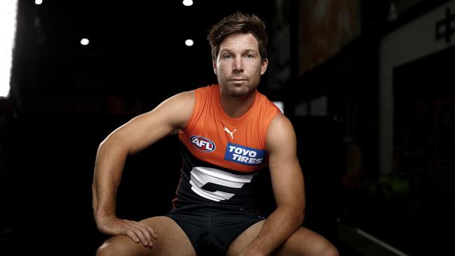 Toby Greene is the newest AFL 360 panel member. Picture: Phil Hillyard