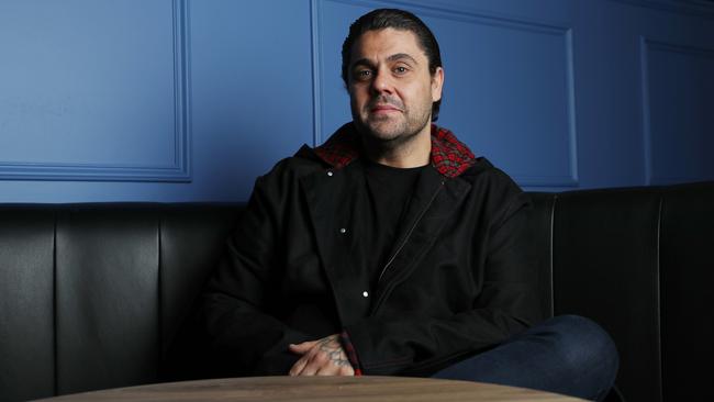 Dan Sultan in Sydney, ahead of his fifth album release. Picture: John Feder