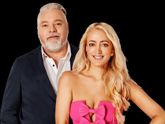 KIIS FM radio hosts Kyle Sandilands and Jackie 'O' Henderson.