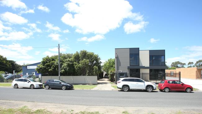 Hicks Street, Lara, where plans have been submitted to build a four-storey development. Picture: Alan Barber