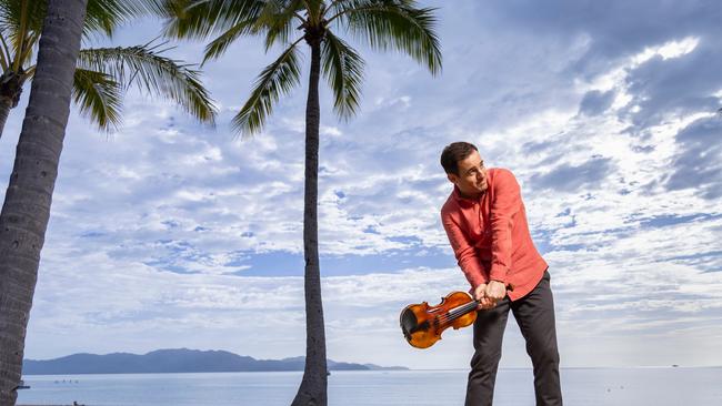 OUTA THE PARK – The Australian Festival of Chamber Music generated a total spending in Queensland by all attendees of $19.98m, up 114% from 2023 – AFCM ARTISTIC DIRECTOR JACK LIEBECK pictured in Townsville Picture Supplied