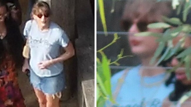 Taylor Swift pictured at Sydney Zoo. Picture: Media Mode