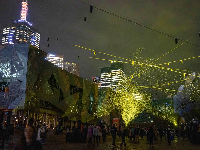 Melbourne’s Rising attracted 63,000 visitors. Picture: Mark Stewart