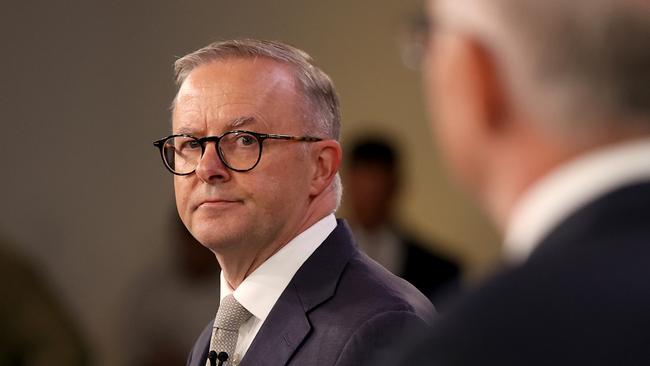 Anthony Albanese has pledged there will be no carbon tax ‘ever’ if he becomes prime minister. Picture: Getty Images