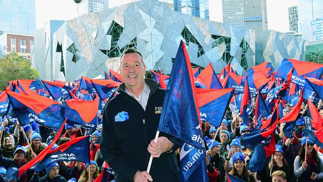 A Demon through and through, Neale Daniher is a crusader for finding a cure for MND. Picture: Getty Images