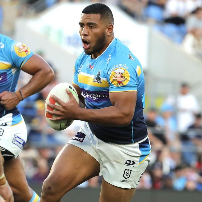 Barnstorming prop Moeaki Fotuaika. Picture: Getty Images/Getty Images