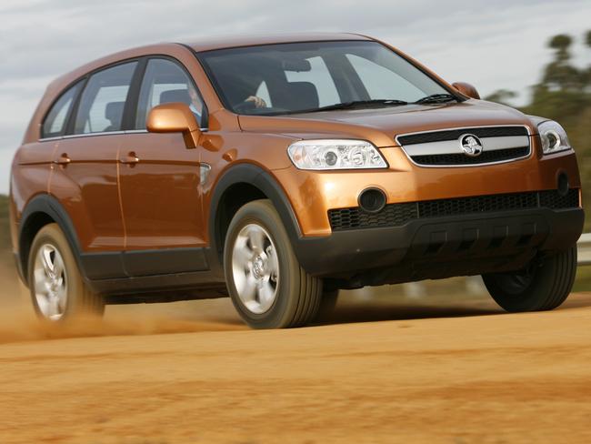 On the way out ... the Holden Captiva SUV is likely to replaced by a seven-seater from the US.