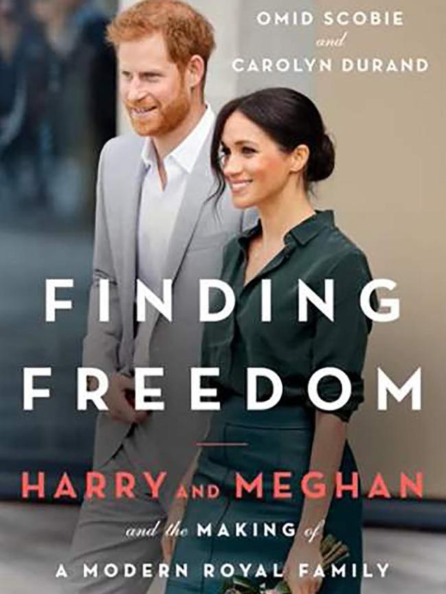 The new book Finding Freedom by Omid Scobie and Carolyn Durand.