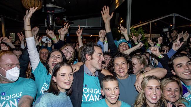 Monique Ryan is among the so-called teal Climate 200 independents in the inner cities of metropolitan Australia. Picture: Sam Tabone/Getty Images