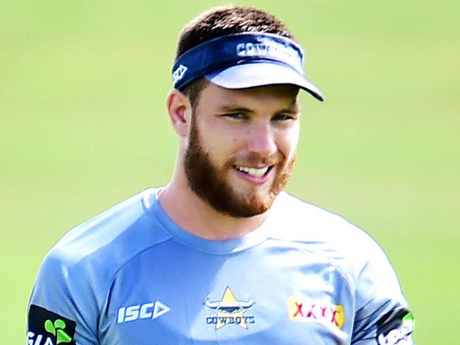 Tom Opacic . NRL; North Queensland Cowboys training at 1300Smiles Stadium. Picture: Alix Sweeney