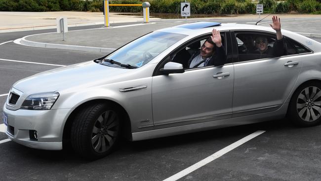 Melbourne visitors catch an Uber from Adelaide Airport.