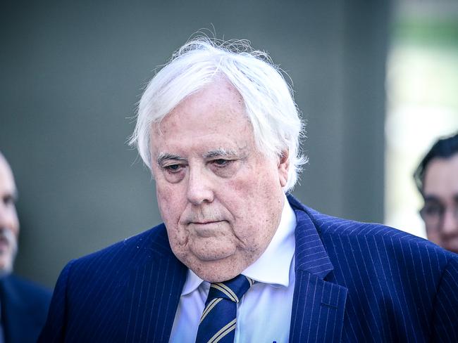 Clive Palmer. Picture: Glenn Campbell/NcaNewsWire